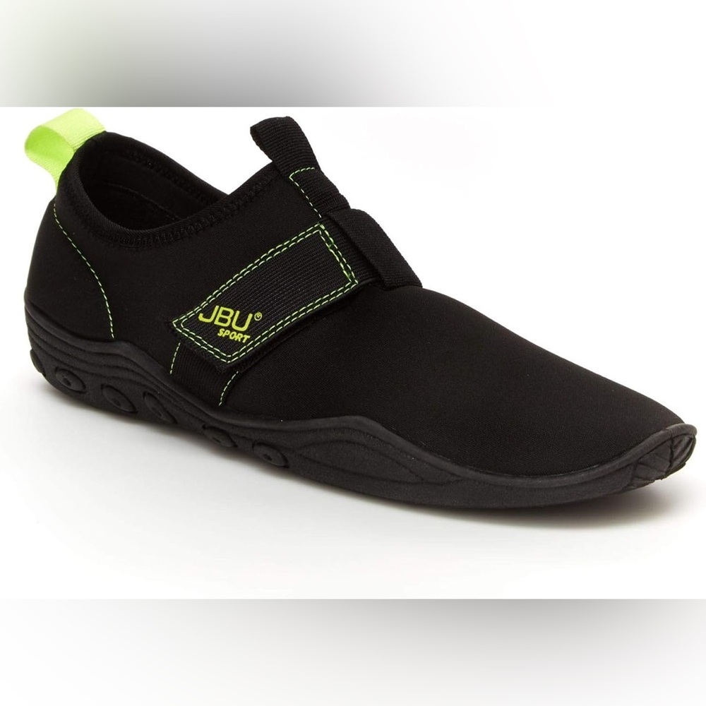 Jambu Sport Mens 10 Black Green Water Shoe All Weather Non Slip Trail Runner